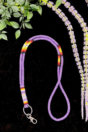 Long Beaded Neck Lanyards
