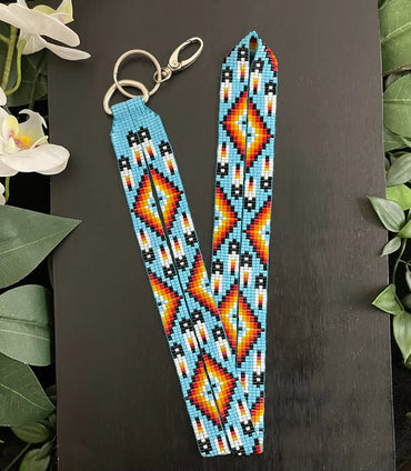 Loomed Beaded Neck Lanyard