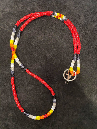 Fully Beaded Neck Lanyards
